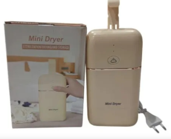 SECADOR PORTATIL PQUEÑO MINI DRYER EM